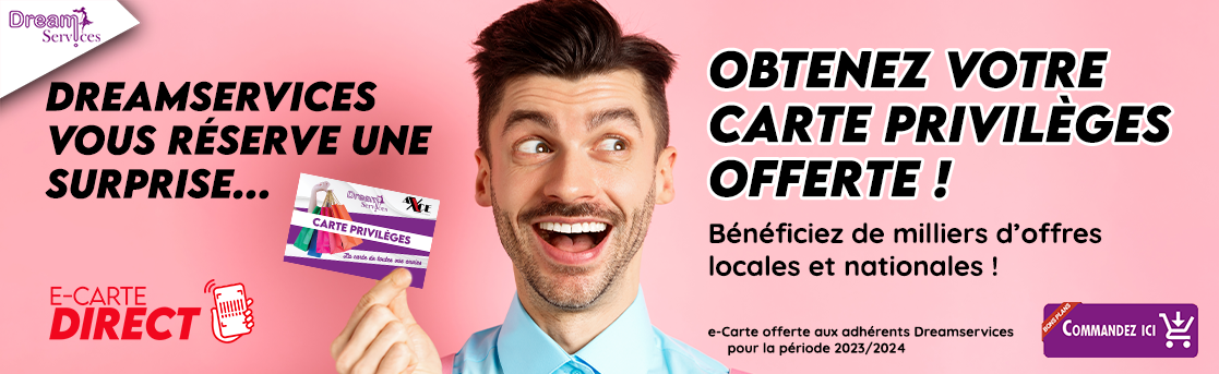 Carte Privilèges Dreamservices